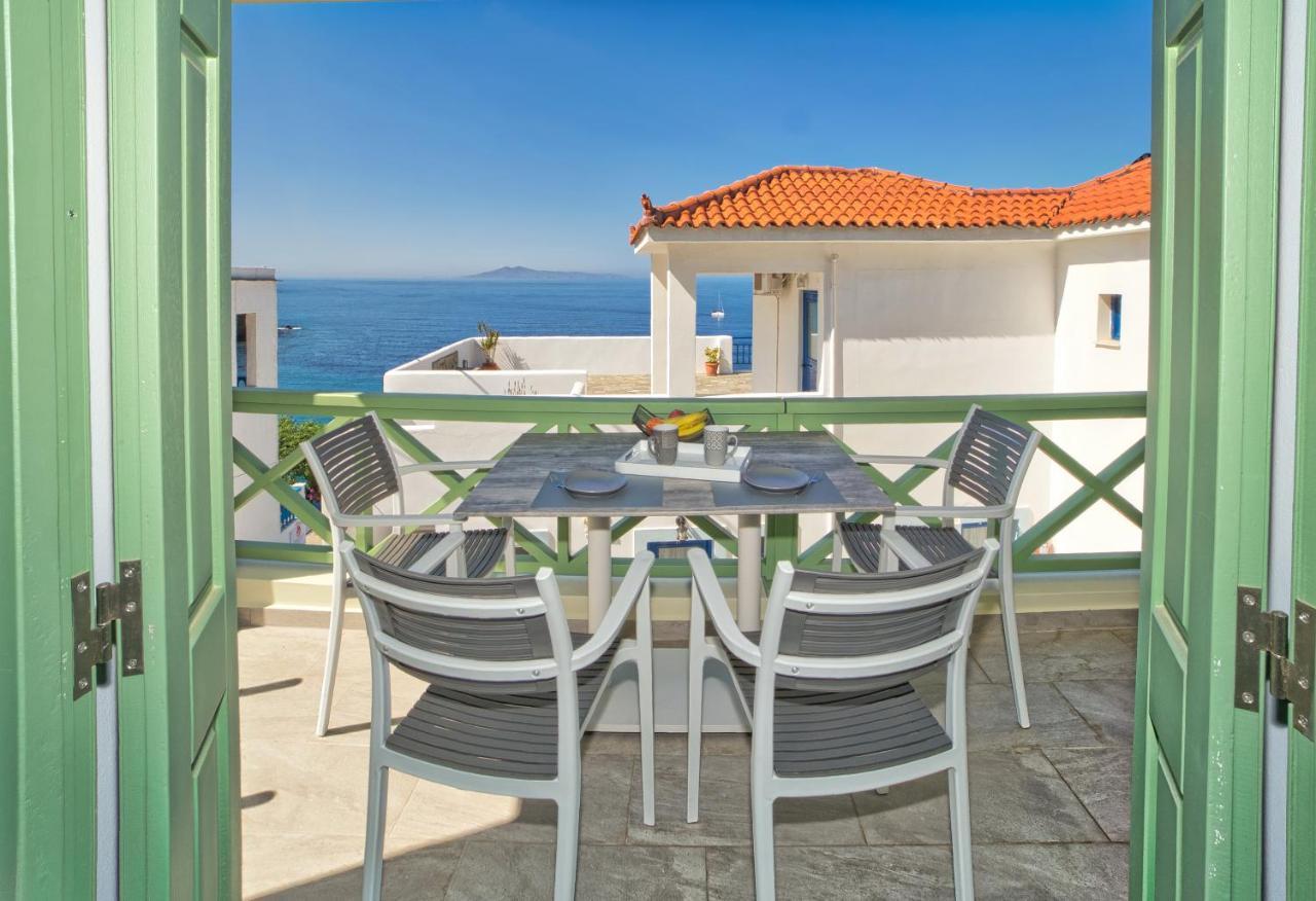 Corali Suites Andros Batsi  Bagian luar foto