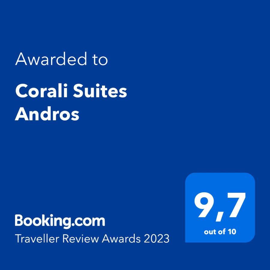 Corali Suites Andros Batsi  Bagian luar foto